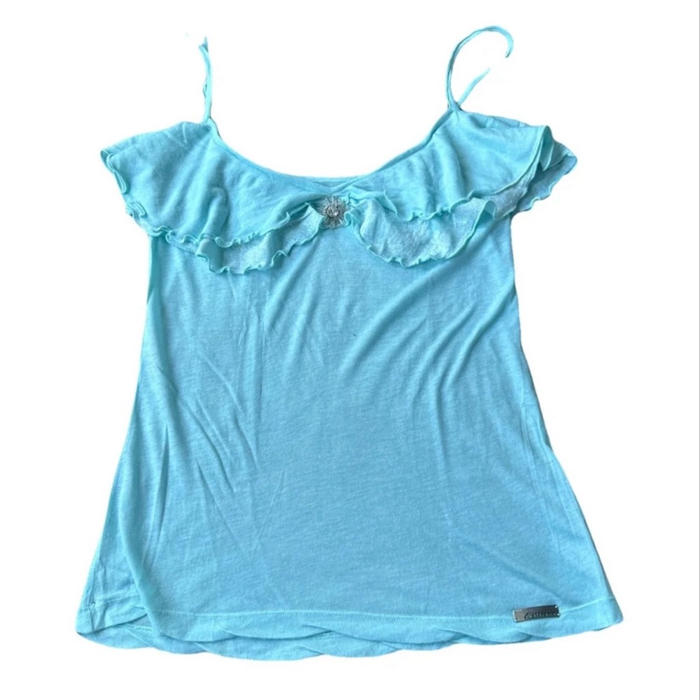 JOHN GALLIANO VINTAGE Silk Top 1997–1998 Collection Rare Designer Piece / size M